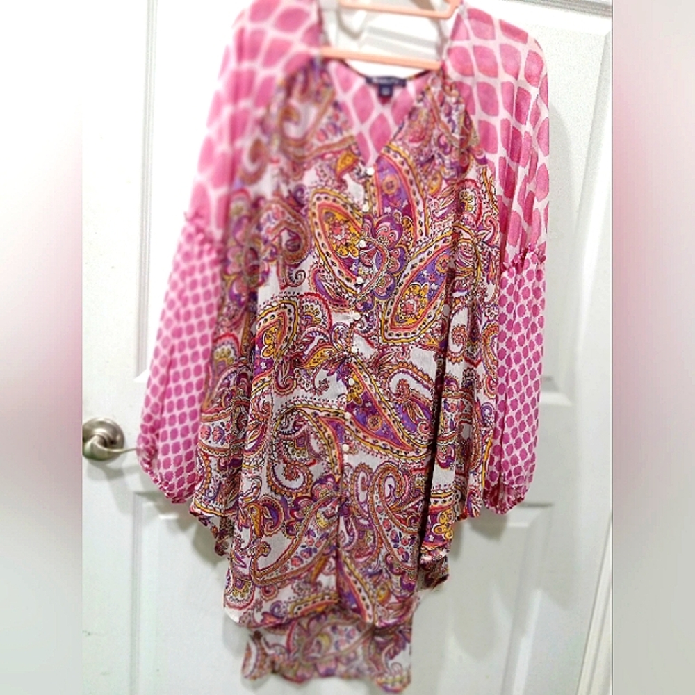 SHEER  TUNIC